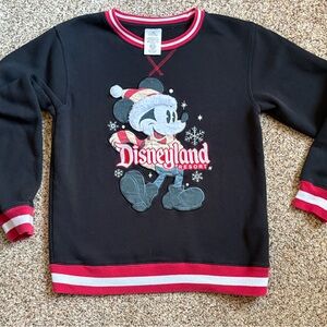 Disneyland Sweatshirt Christmas Mickey Mouse kids XL